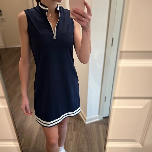 Navycore Sleeveless 36.5 Inch Dress UPF50+ - Picture 1 of 10